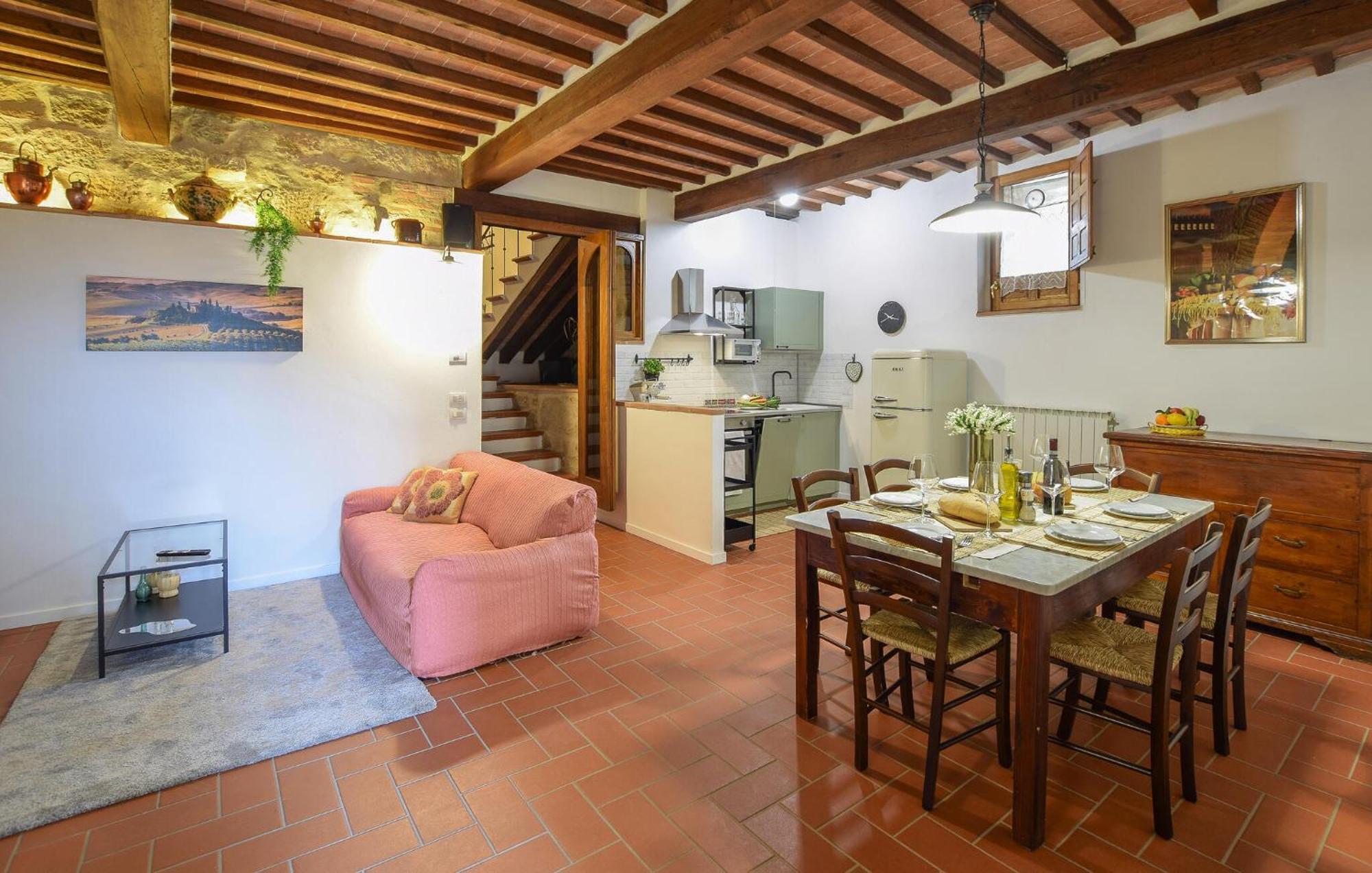 Cozy Apartment In Monticchiello With Wi-Fi Екстер'єр фото